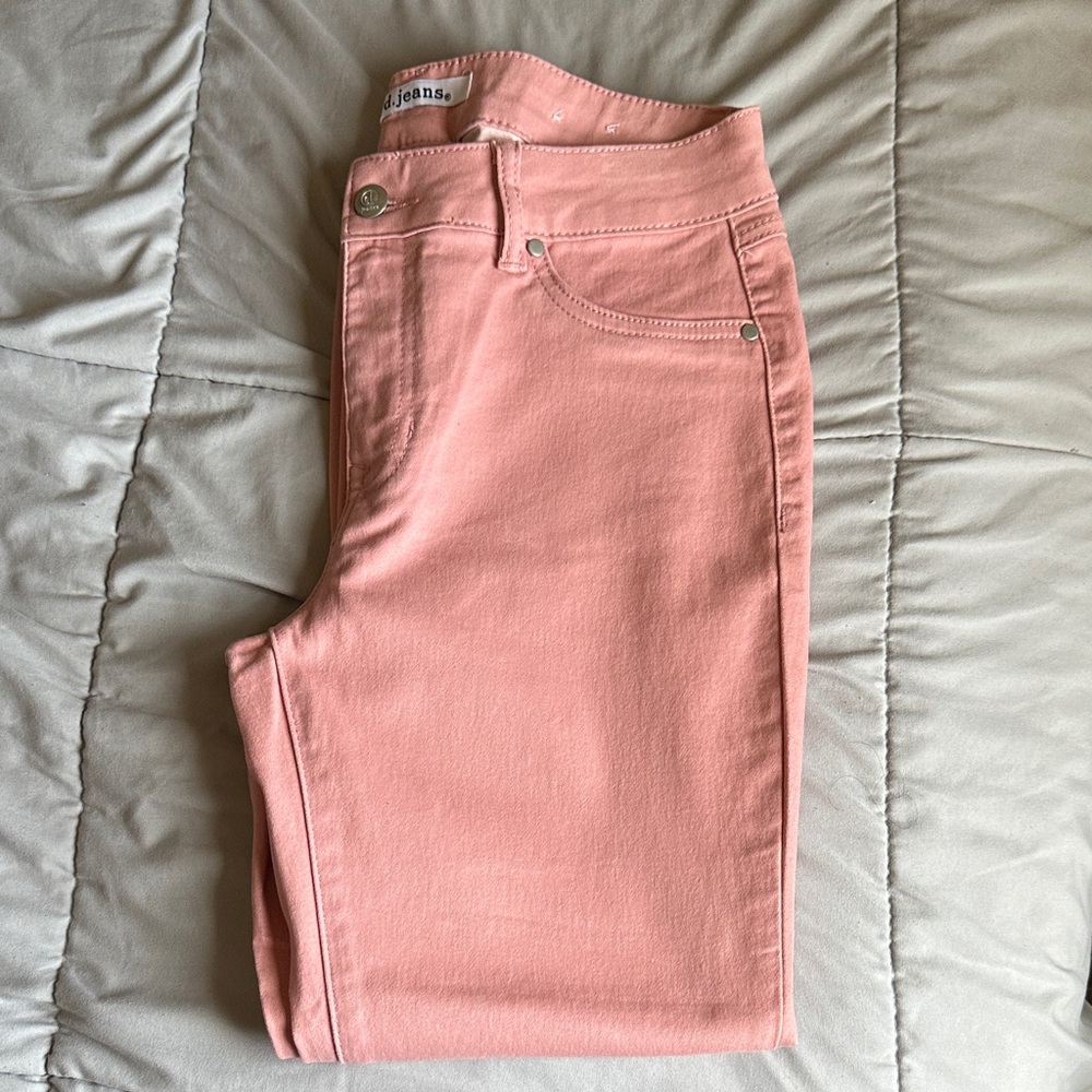 d. jeans Pink Jeggings Slim Fit